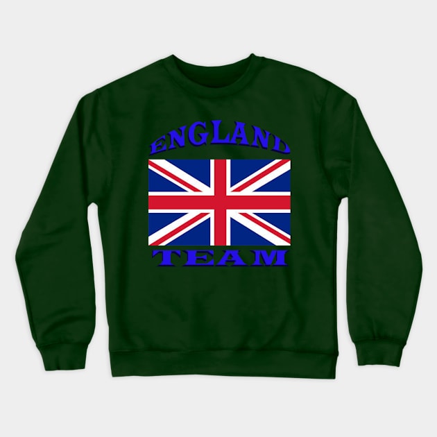 England team Crewneck Sweatshirt by paulashish
